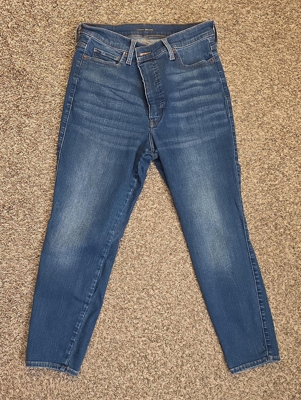 Lucky Brand Women's Dark Wash Skinny Jeans